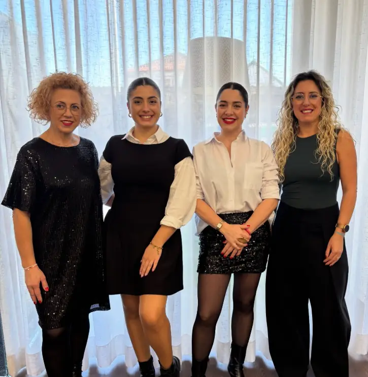 Equipa do salão Márcia Vieira Cabeleireiro, no Porto